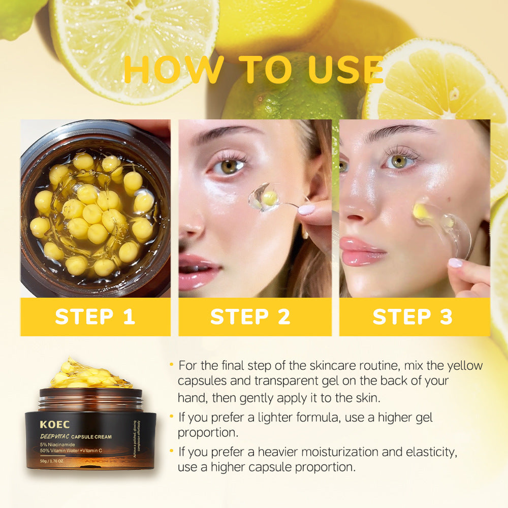 KOEC Collagen Facial Skin Care Cream – Hydrating & Anti-Aging Moisturizer