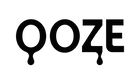 Black 'Ooze' logo on a white background