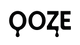 Black 'Ooze' logo on a white background