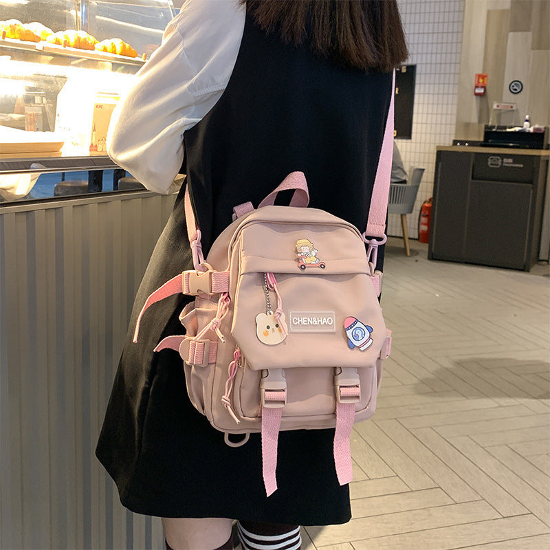 Cute Soft Girl Japanese Mini Compact Fashion Backpack