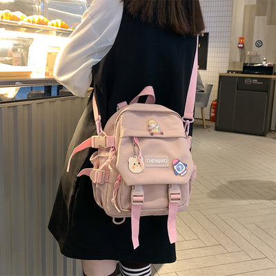 Cute Soft Girl Japanese Mini Compact Fashion Backpack