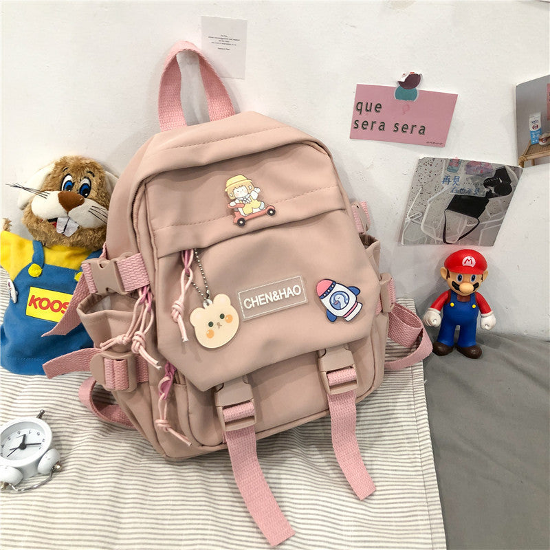 Cute Soft Girl Japanese Mini Compact Fashion Backpack