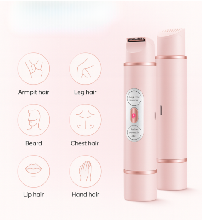 Dual-Head Bikini Hair Shaver I OOZE
