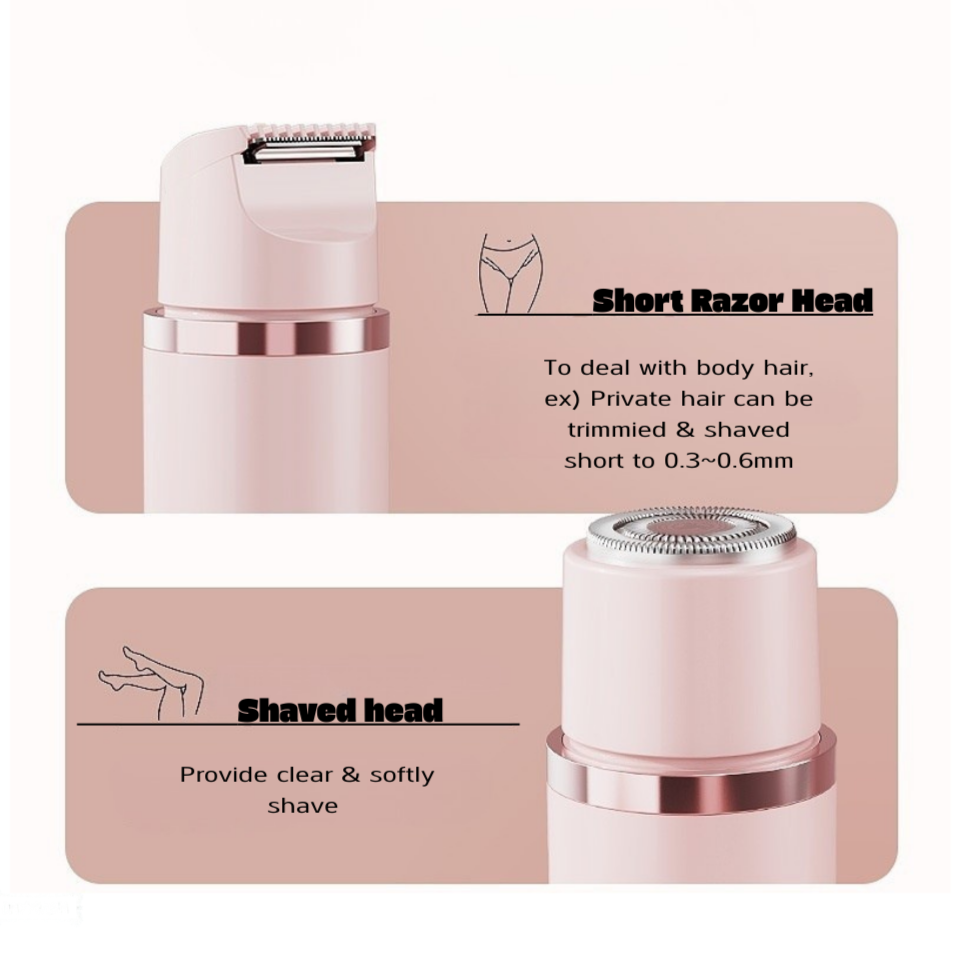 Dual-Head Bikini Hair Shaver I OOZE
