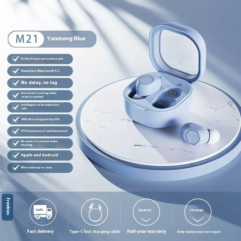 Compact Portable Sports Music Headset