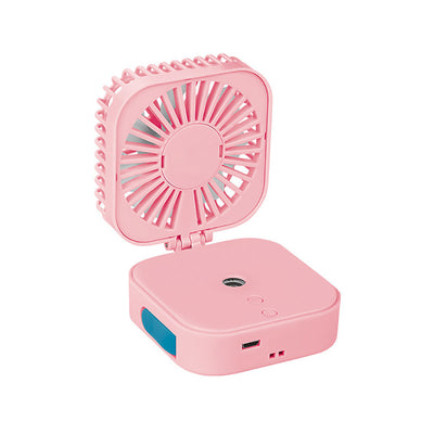 Mini Portable Hanging Neck Humidification And Hydration USB Spray Small Fan