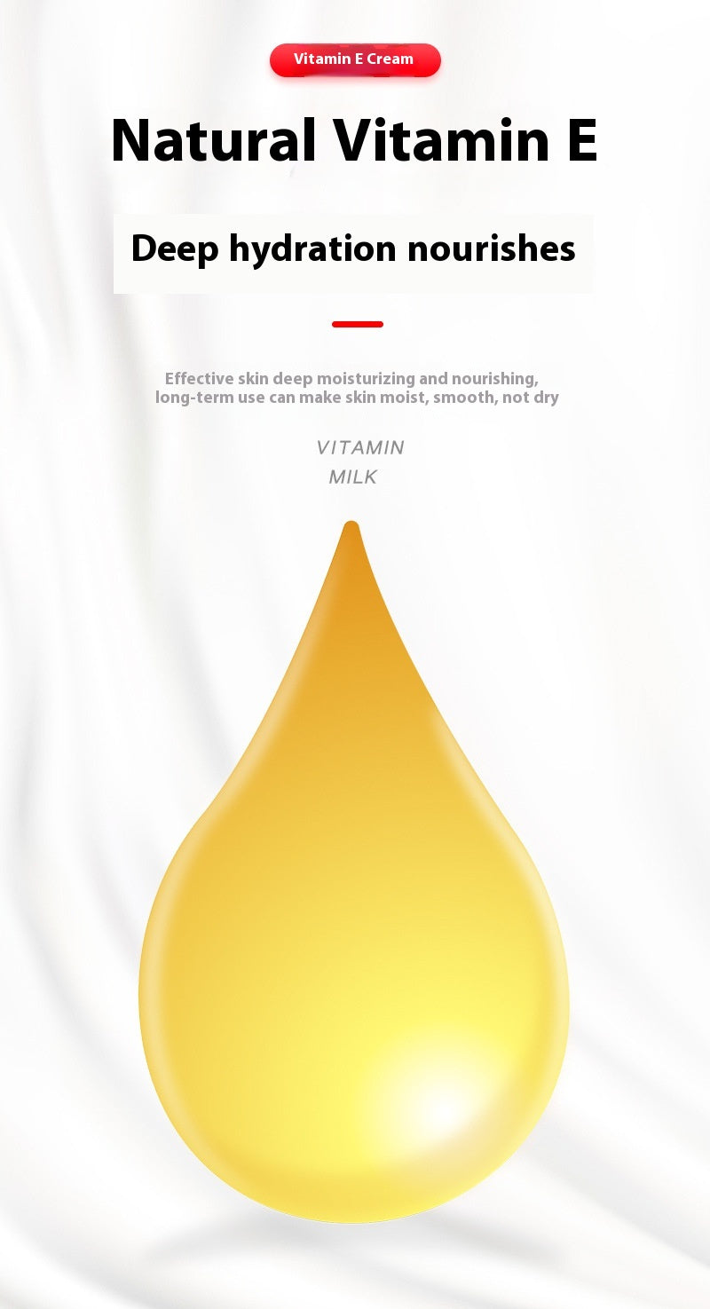 Vitamin E Cream Moisturizing And Nourishing Skin Care Body Care Vitamin E Milk