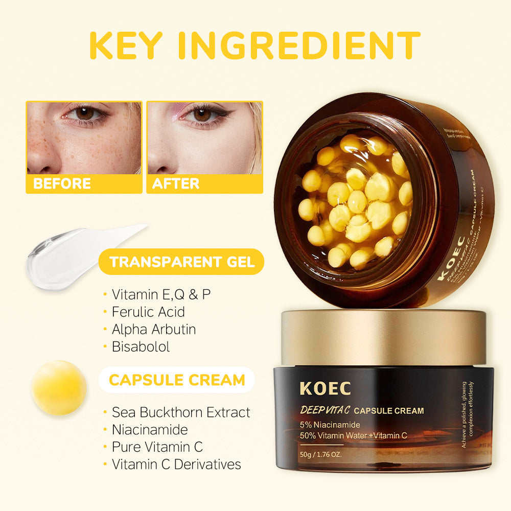 KOEC Collagen Facial Skin Care Cream – Hydrating & Anti-Aging Moisturizer
